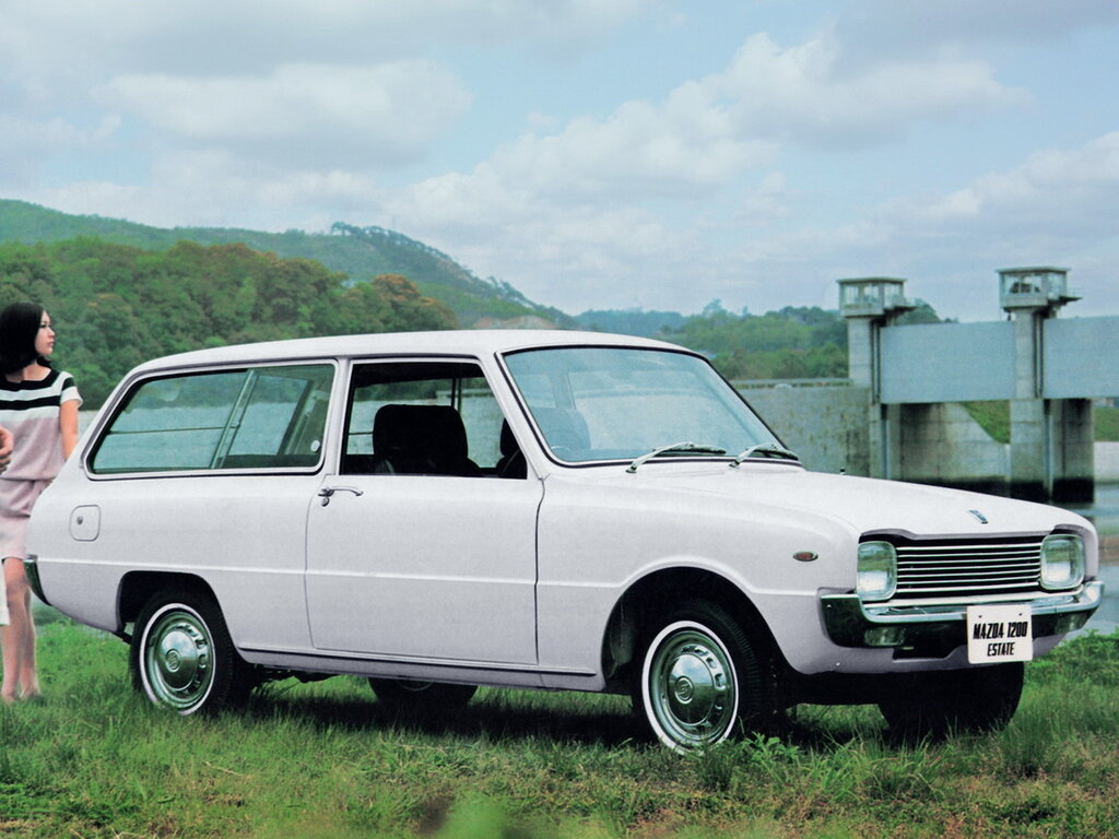 Mazda Familia (BPBV, BTAV) 2 поколение, универсал (02.1968 - 04.1970)